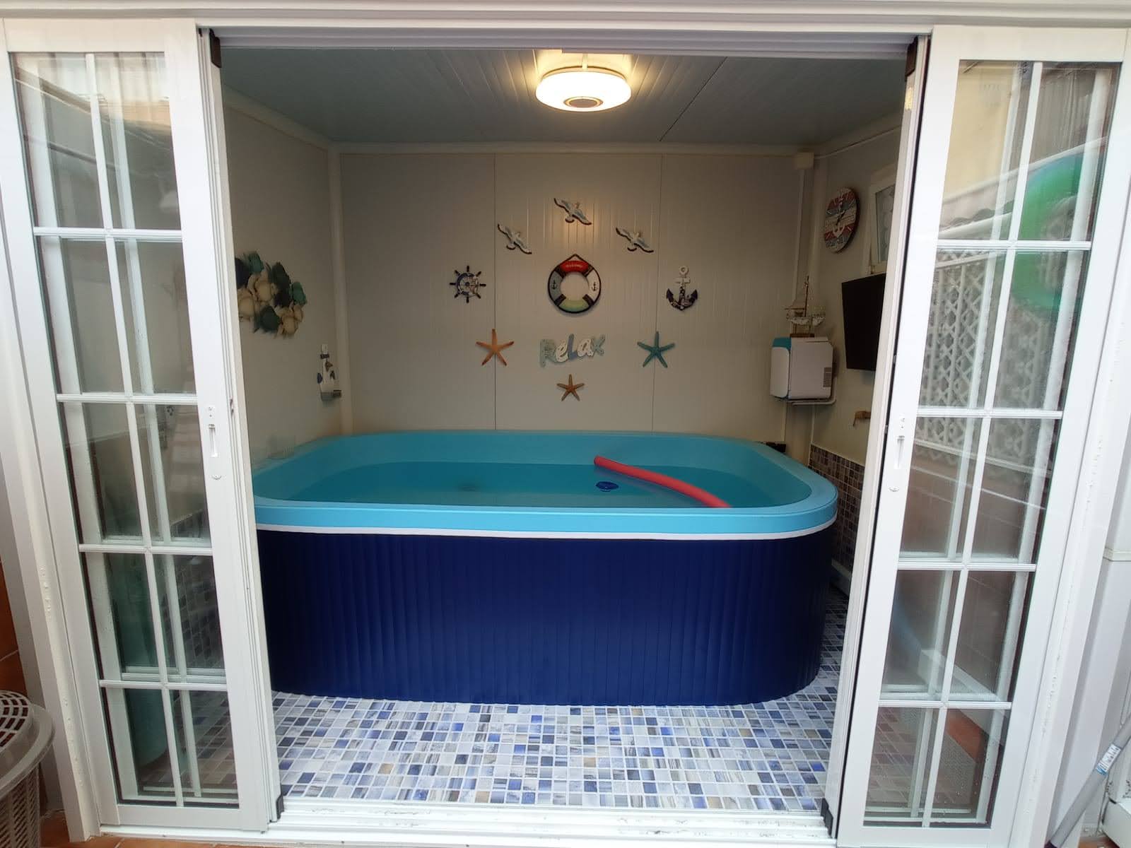 Mini piscina para terrazas