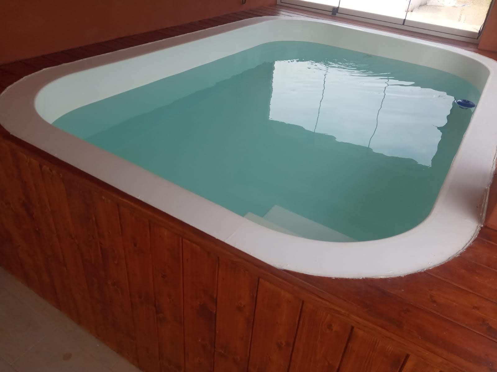 Mini piscina elevadas