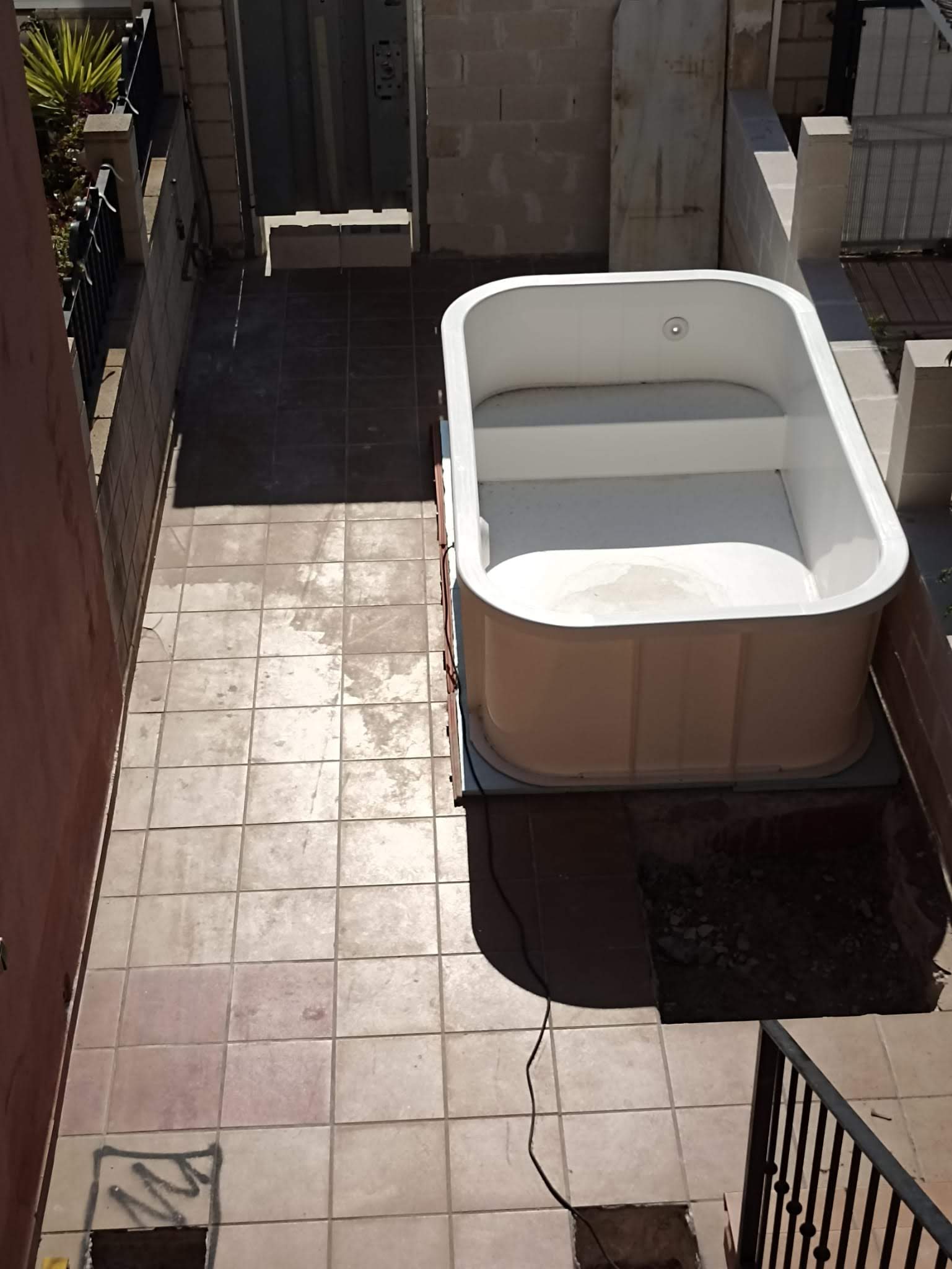 Mini piscina para terrazas