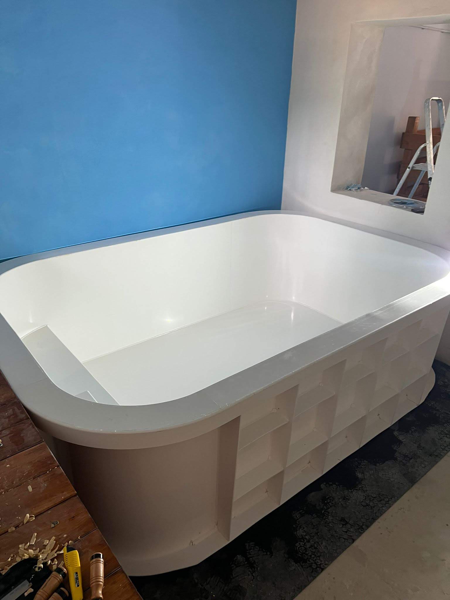 Mini piscina elevadas