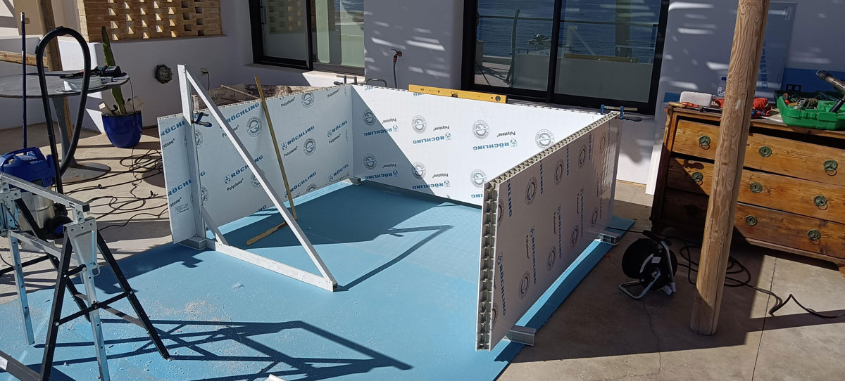 Piscinas para Aticos-Terrazas y Techos