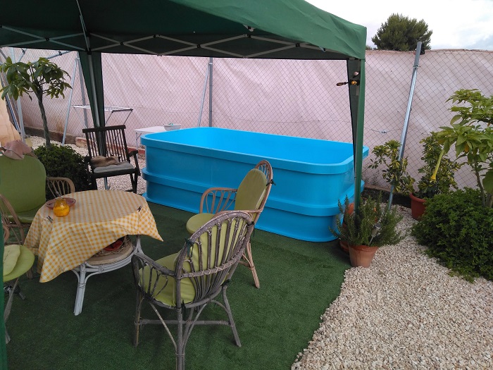 Mini piscina para terrazas