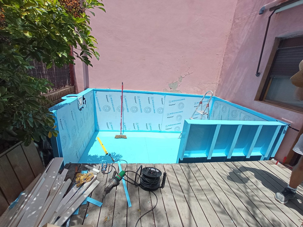 Piscinas de polipropileno