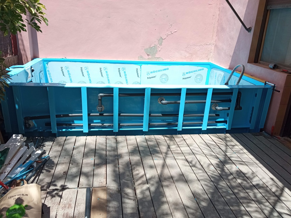 Piscinas de polipropileno