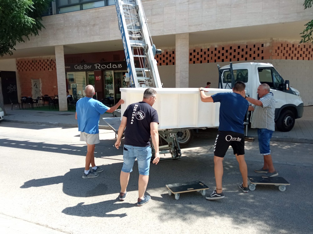 Mini piscina para terrazas