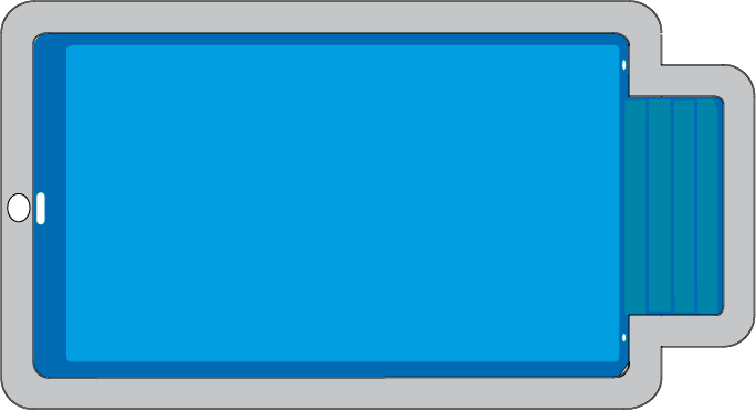 TuPiscinas  Nr.1 / Piscinas de Polipropileno modelo Madrid